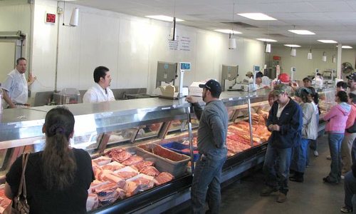 Visit Our 60-foot Meat Counter